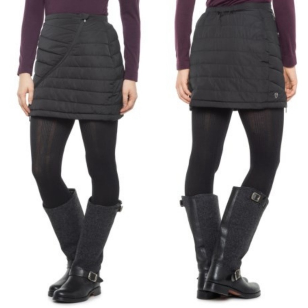 Neve Krista Quilted Skirt - Size M - Apres Ski Boutique Chic